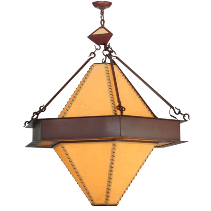 Meyda Tiffany Luxor 6 Light 42" Wide Abstract Pendant - Image 2