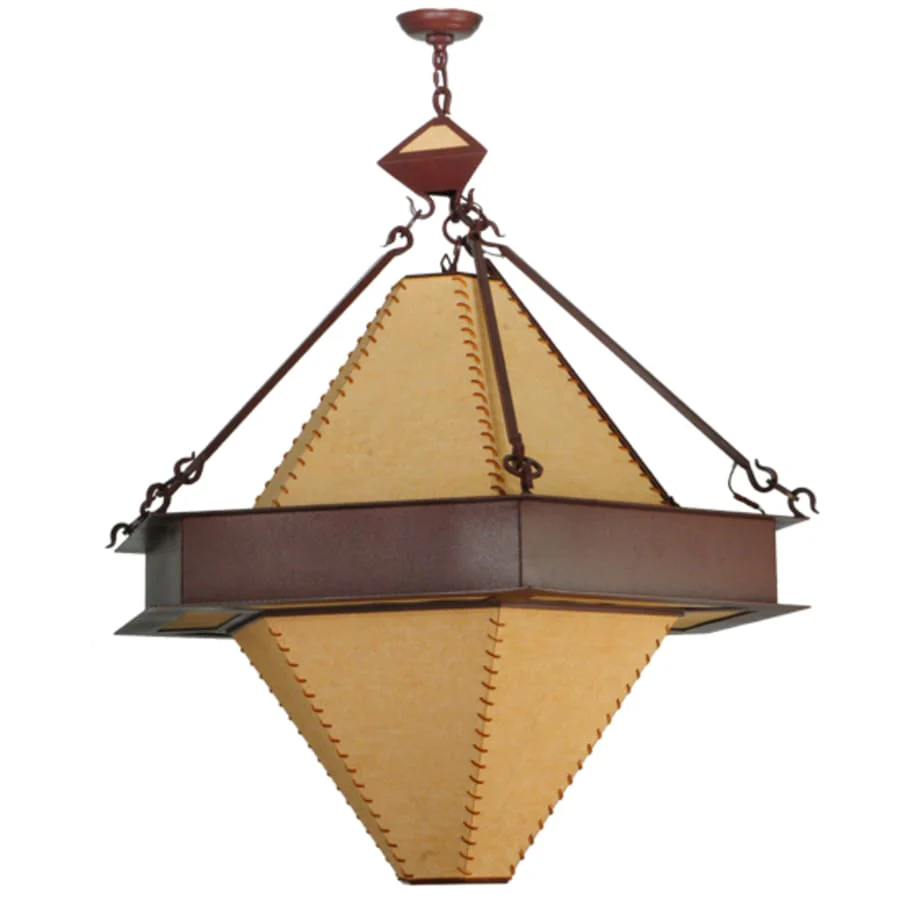 Meyda Tiffany Luxor 6 Light 42" Wide Abstract Pendant - Image 3