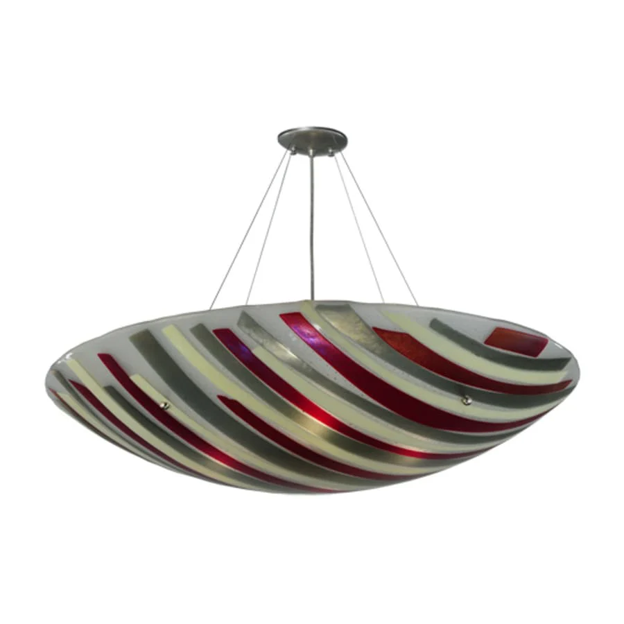 Meyda Tiffany Metro 4 Light 35" Wide Pendant - Image 1