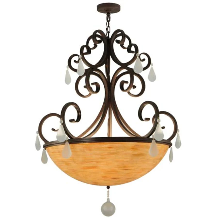 Meyda Tiffany Jeri 5 Light 37" Wide Crystal Pendant - Image 2