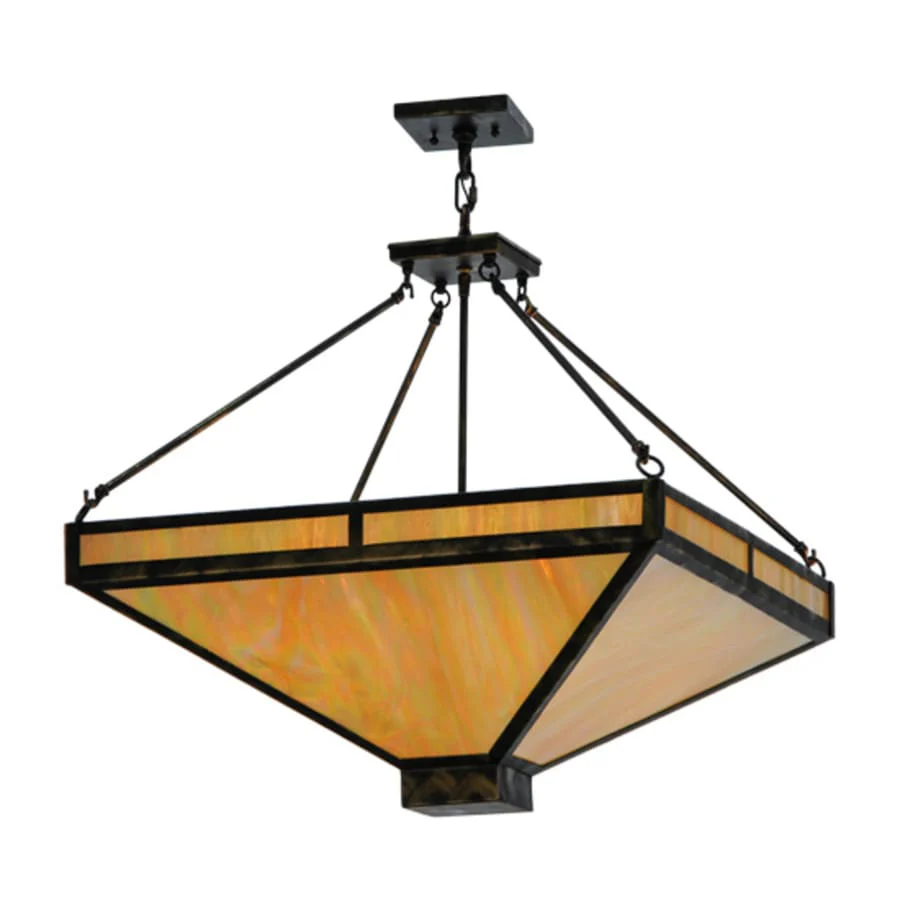 Meyda Tiffany Whitewing 4 Light 36" Wide Pendant - Image 3