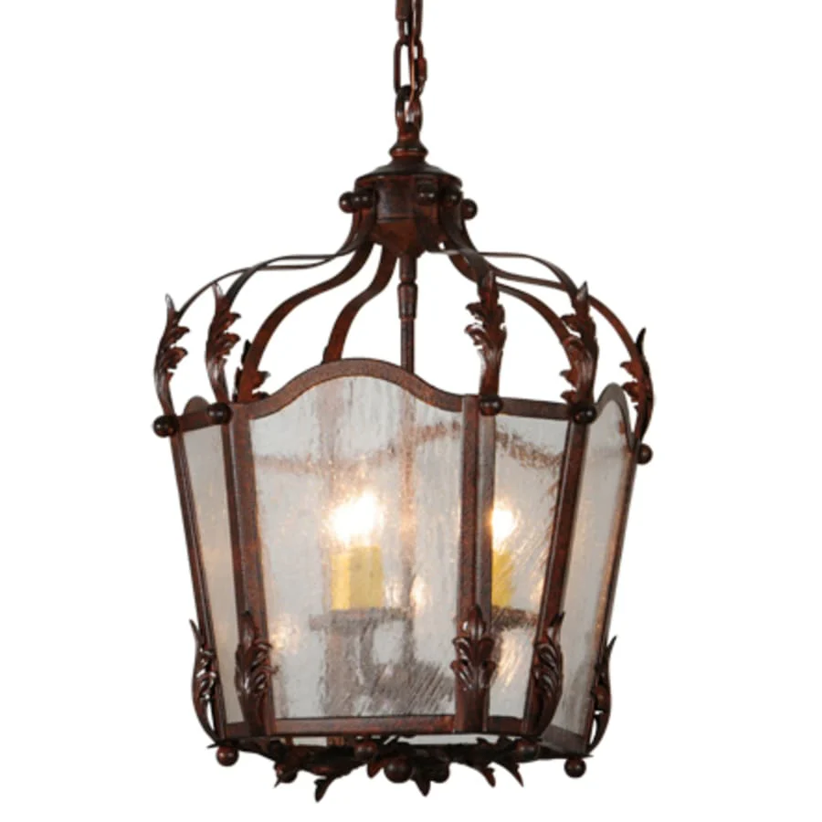 Meyda Tiffany Citadel 3 Light 12" Wide Taper Candle Pendant - Image 1