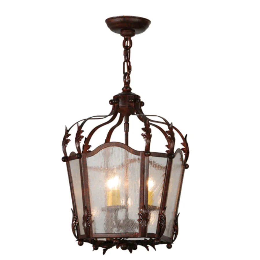 Meyda Tiffany Citadel 3 Light 12" Wide Taper Candle Pendant - Image 2
