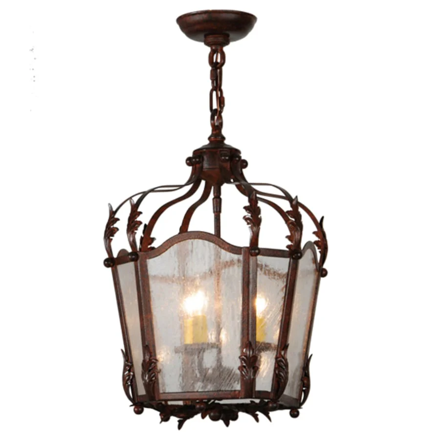 Meyda Tiffany Citadel 3 Light 12" Wide Taper Candle Pendant - Image 3