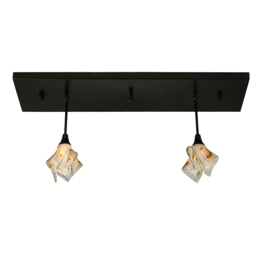 Meyda Tiffany Metro 2 Light 14" Wide Abstract Multi Light Pendant - Image 3