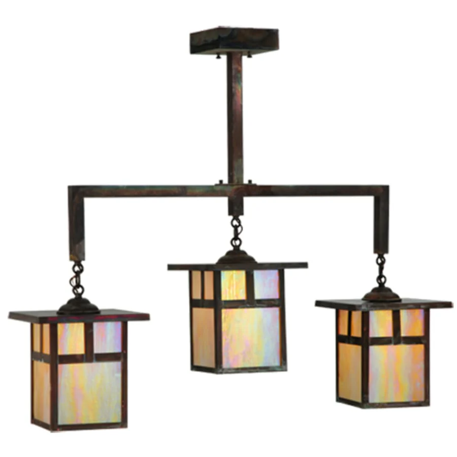 Meyda Tiffany Hyde Park 3 Light 9" Wide Mini Pendant - Image 2