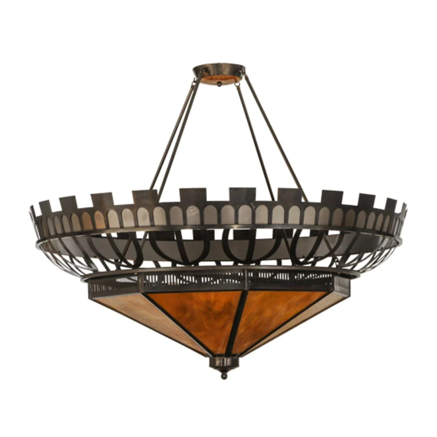 Meyda Tiffany Davis Street 12 Light 55" Wide Pendant - Image 3