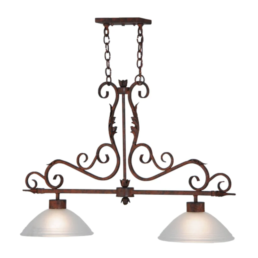 Meyda Tiffany Zamora 2 Light 40" Wide Linear Pendant - Image 1