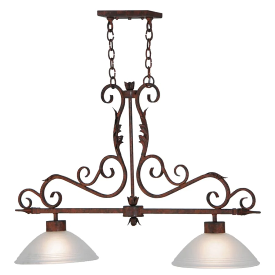 Meyda Tiffany Zamora 2 Light 40" Wide Linear Pendant - Image 3