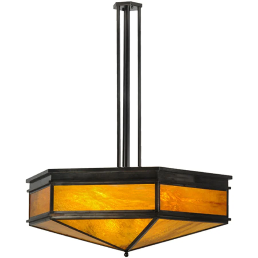 Meyda Tiffany Davis Street 8 Light 45" Wide Pendant - Image 3