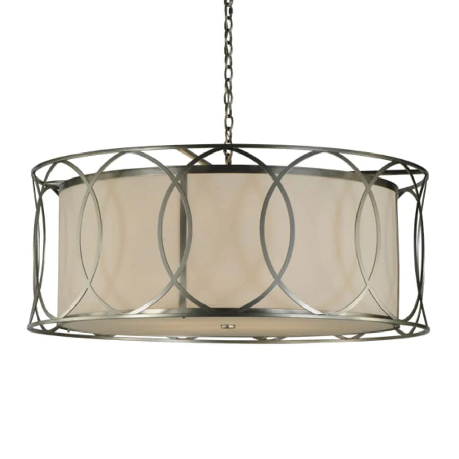 Meyda Tiffany Cilindro 4 Light 42" Wide Pendant - Image 1