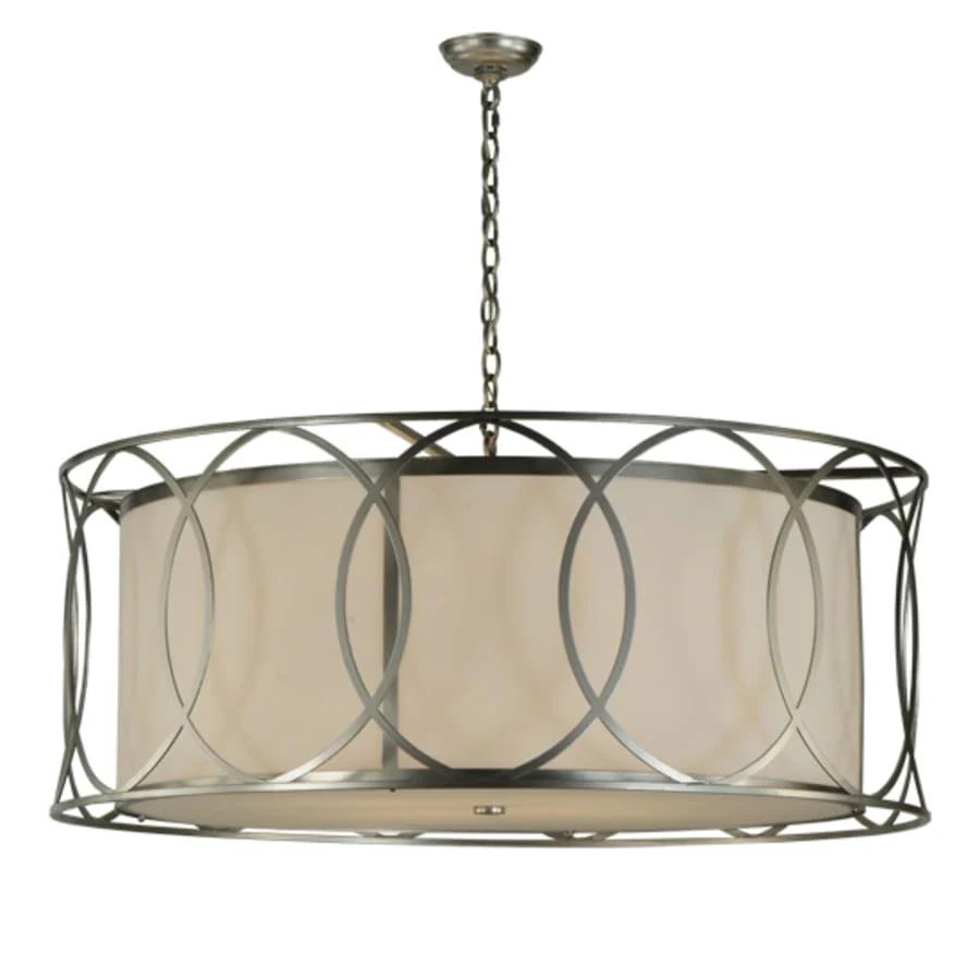 Meyda Tiffany Cilindro 4 Light 42" Wide Pendant - Image 2