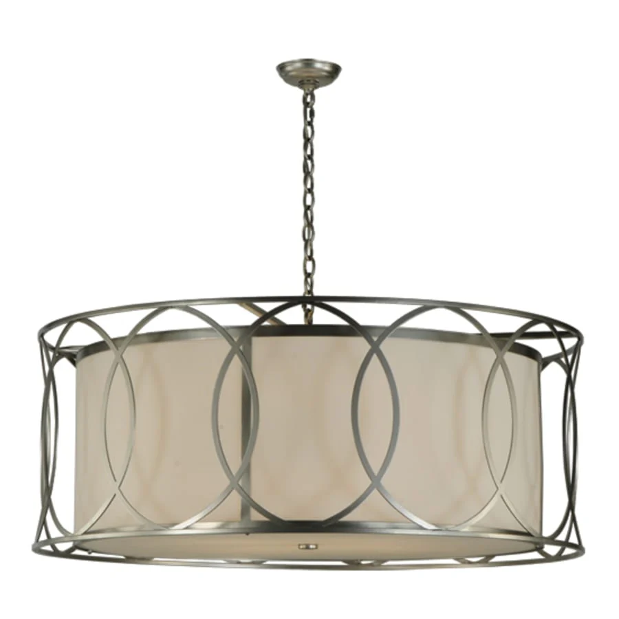 Meyda Tiffany Cilindro 4 Light 42" Wide Pendant - Image 3