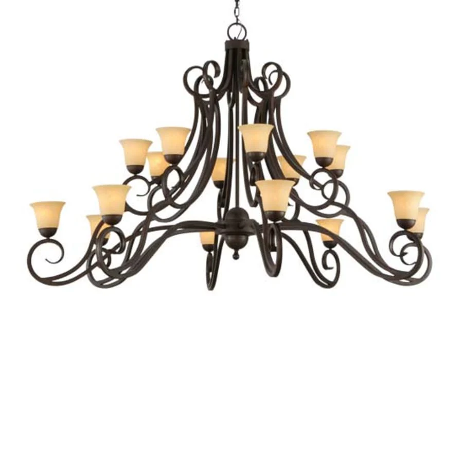 Meyda Tiffany Angelo 16 Light 72" Wide Chandelier - Image 1