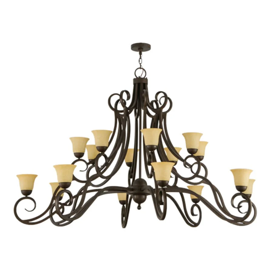 Meyda Tiffany Angelo 16 Light 72" Wide Chandelier - Image 3