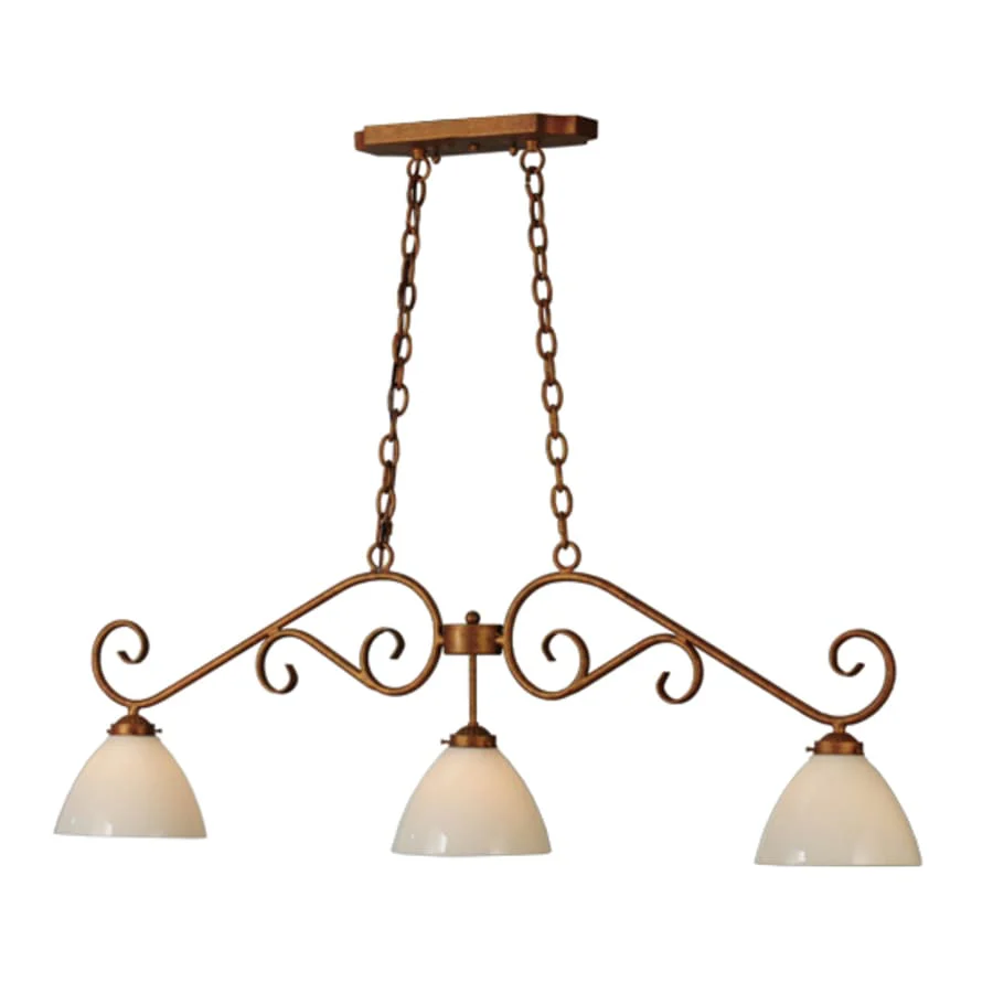 Meyda Tiffany Mona 3 Light 49" Wide Linear Pendant - Image 3