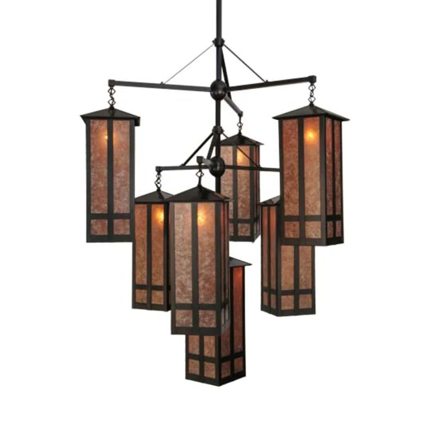 Meyda Tiffany Church 7 Light 47" Wide Chandelier - Image 1