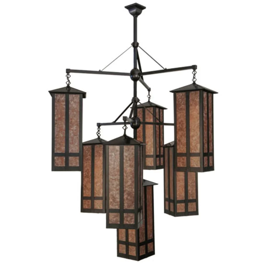 Meyda Tiffany Church 7 Light 47" Wide Chandelier - Image 3