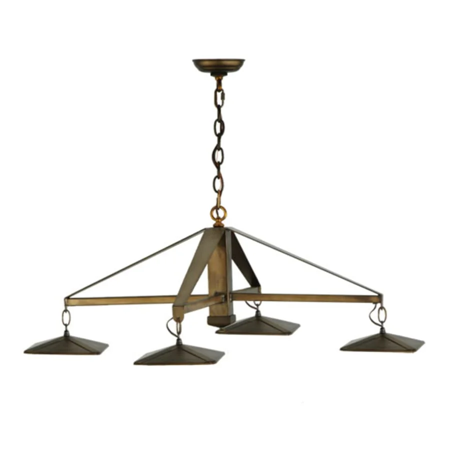 Meyda Tiffany Kirkpatrick 4 Light 41" Wide Chandelier - Image 2