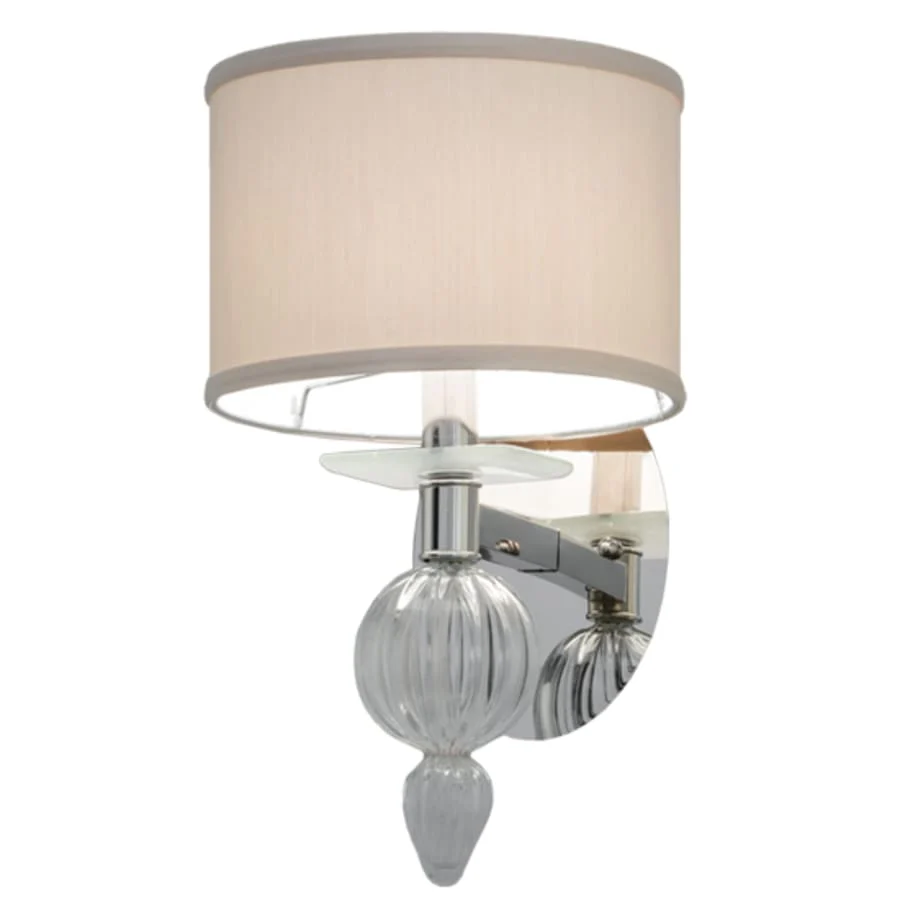 Meyda Tiffany Murano Bauble 14" Tall Wall Sconce - Image 1