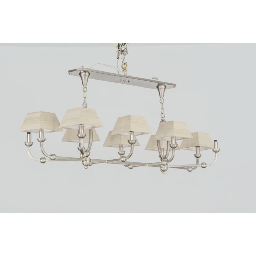 Meyda Tiffany Cesta 10 Light 58" Wide Linear Chandelier - Image 2