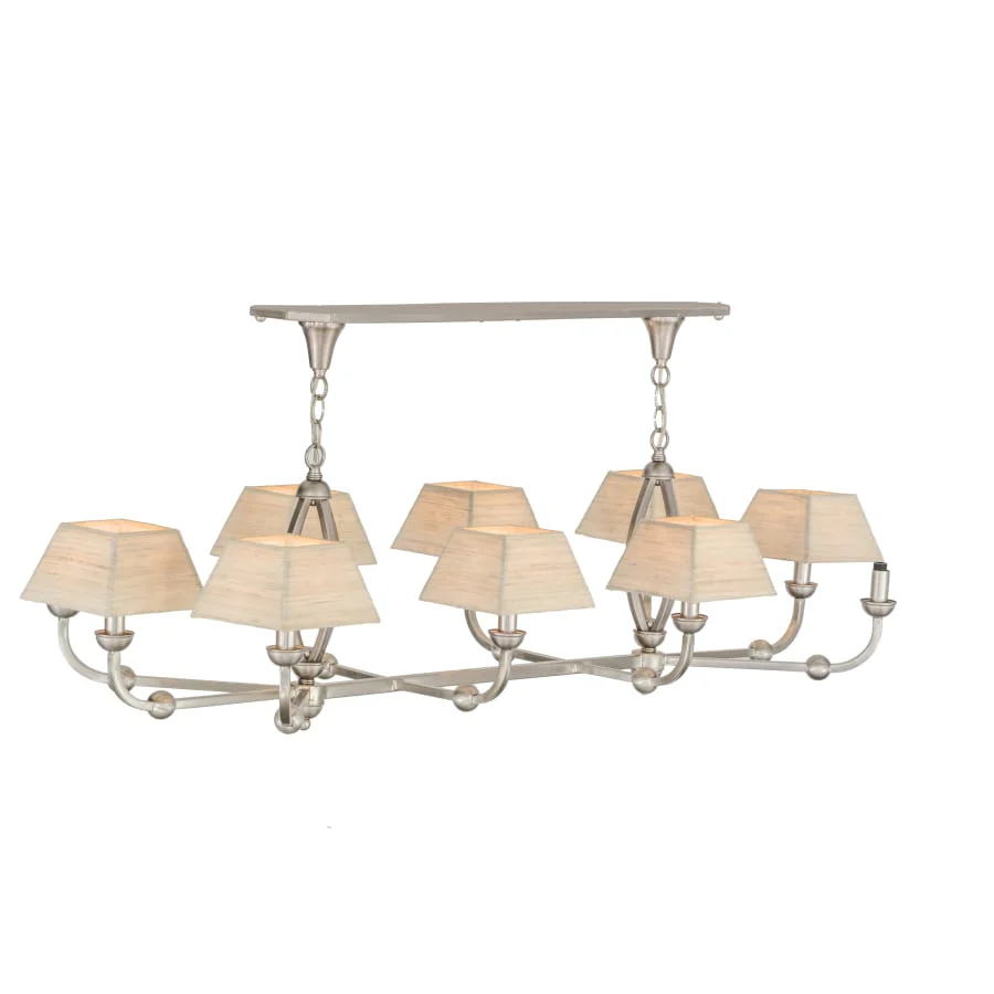 Meyda Tiffany Cesta 10 Light 58" Wide Linear Chandelier - Image 3