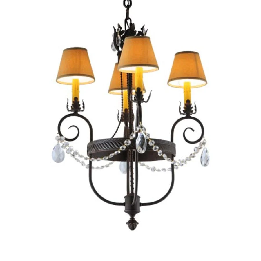 Meyda Tiffany Antonia 4 Light 19" Wide Multi Light Pendant - Image 1