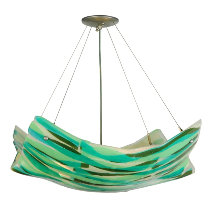 Meyda Tiffany La Spiaggia 4 Light 29" Wide Abstract Pendant - Image 2