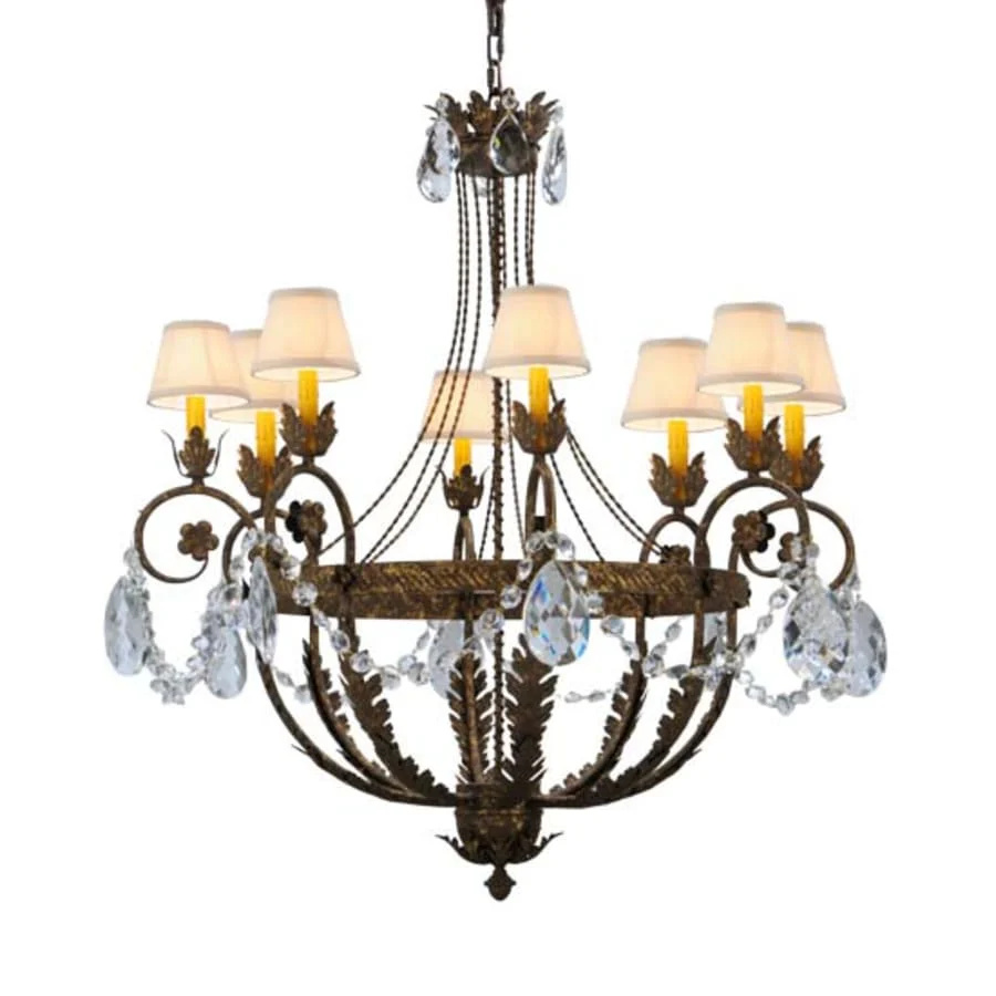 Meyda Tiffany Antonia 8 Light 39" Wide Chandelier - Image 1