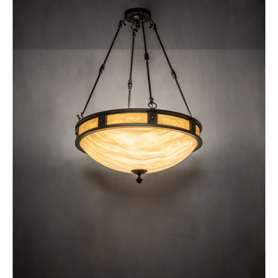 Meyda Tiffany Capella 6 Light 28" Wide Pendant - Image 1