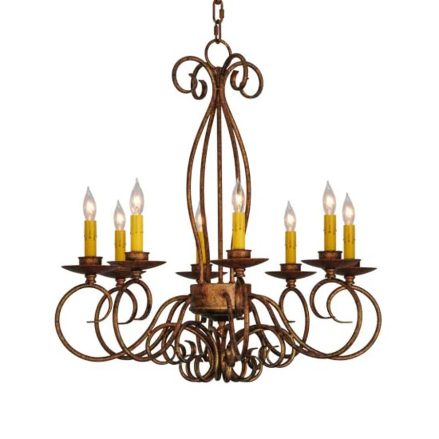 Meyda Tiffany Elisha 8 Light 26" Wide Taper Candle Style Chandelier - Image 1