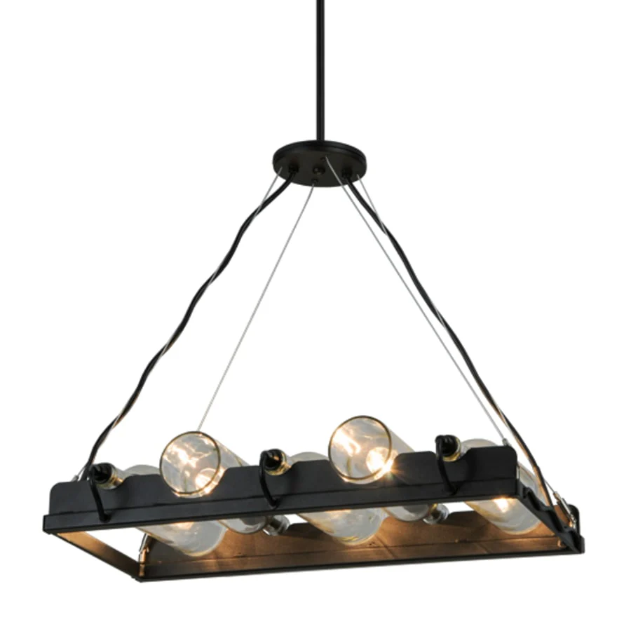 Meyda Tiffany Tuscan Vineyard 5 Light 14" Wide Pendant - Image 3