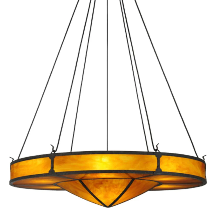 Meyda Tiffany Timber 8 Light 48" Wide Drum Chandelier - Image 1