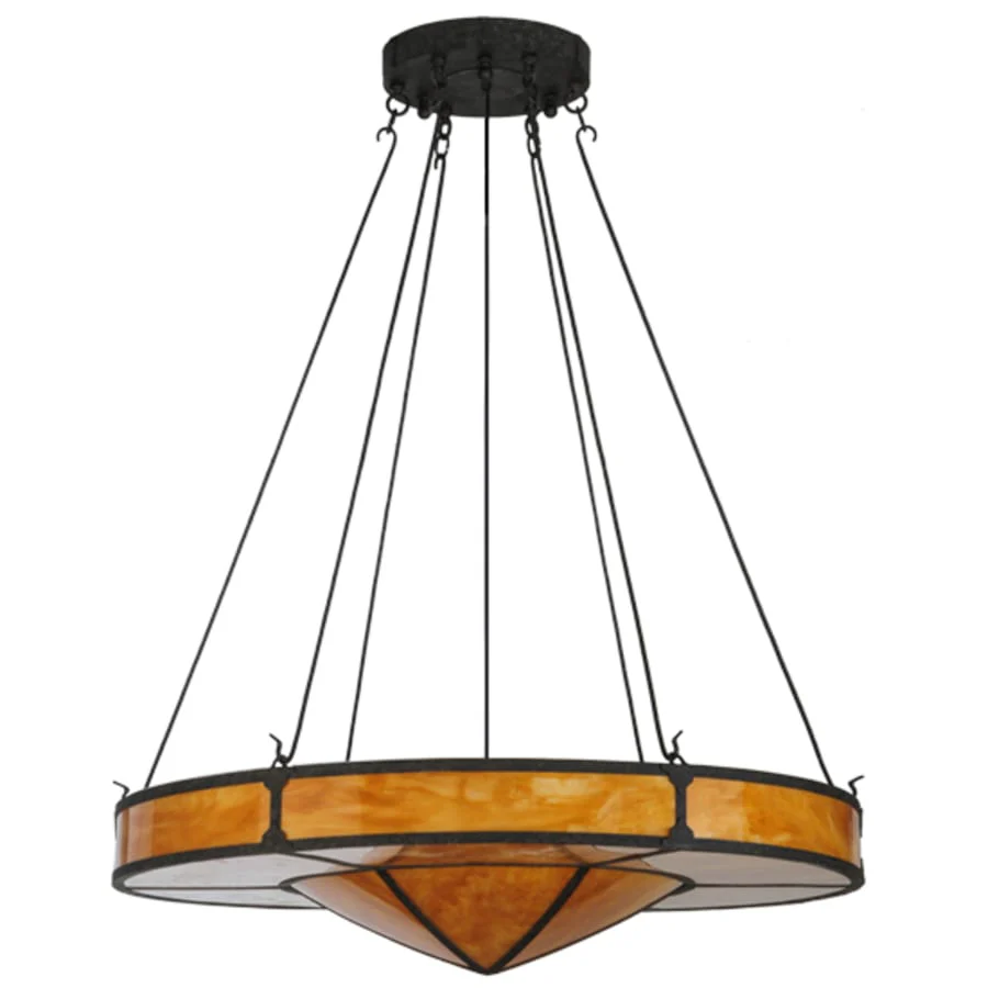 Meyda Tiffany Timber 8 Light 48" Wide Drum Chandelier - Image 2