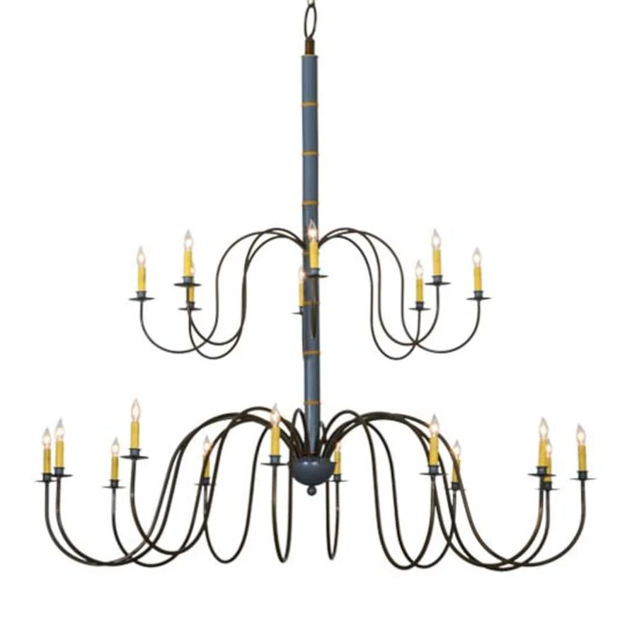 Meyda Tiffany Marseille 20 Light 68" Wide Taper Candle Style Chandelier - Image 1