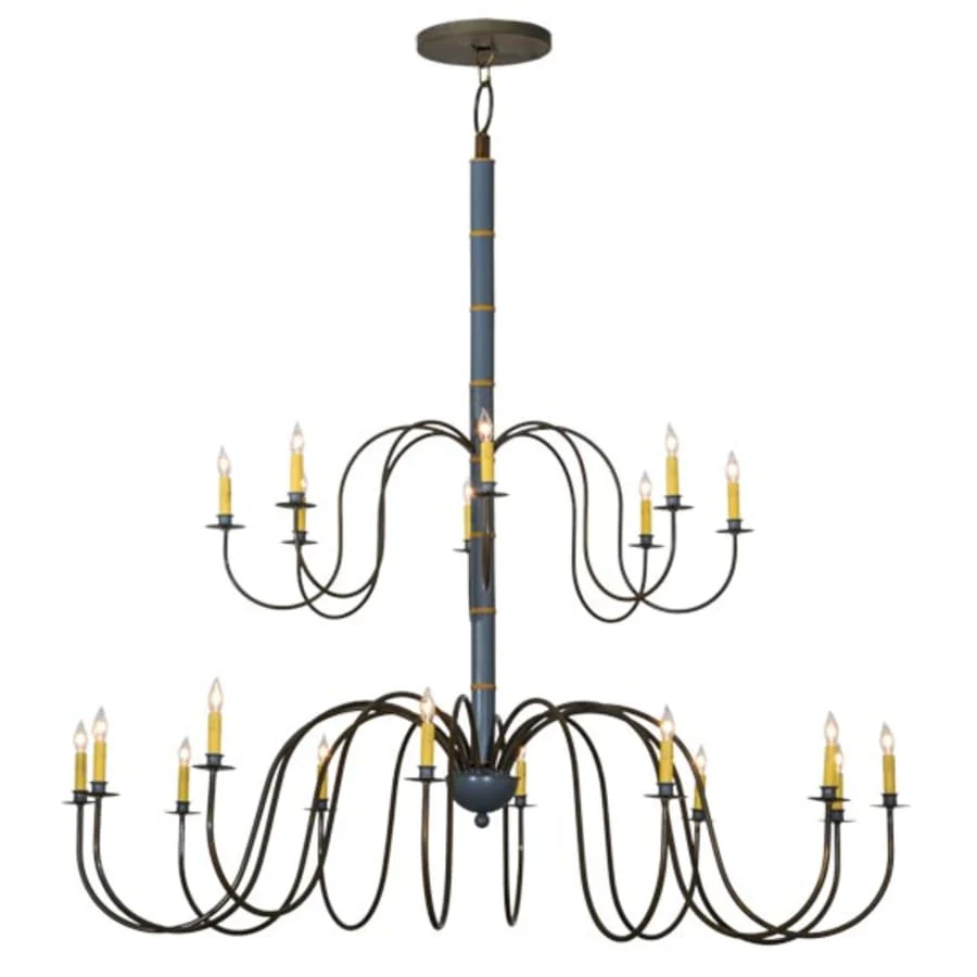 Meyda Tiffany Marseille 20 Light 68" Wide Taper Candle Style Chandelier - Image 2