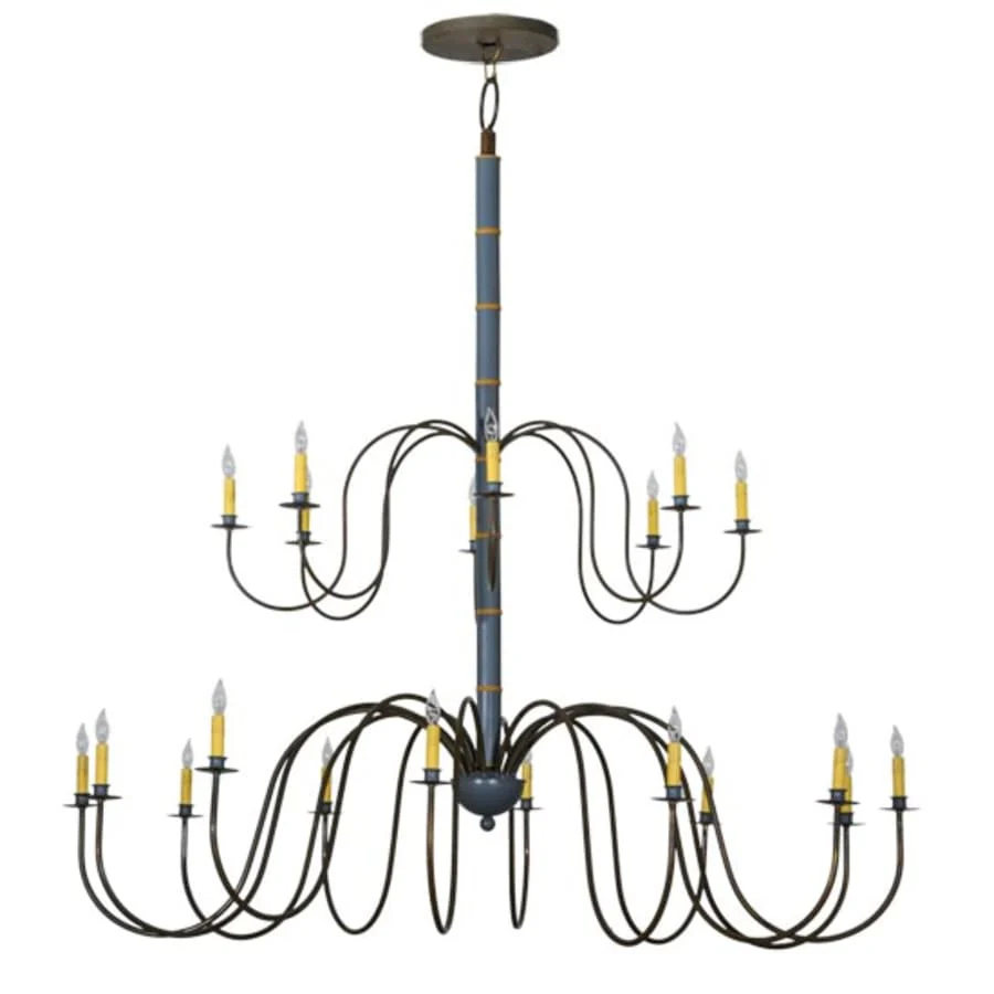 Meyda Tiffany Marseille 20 Light 68" Wide Taper Candle Style Chandelier - Image 3