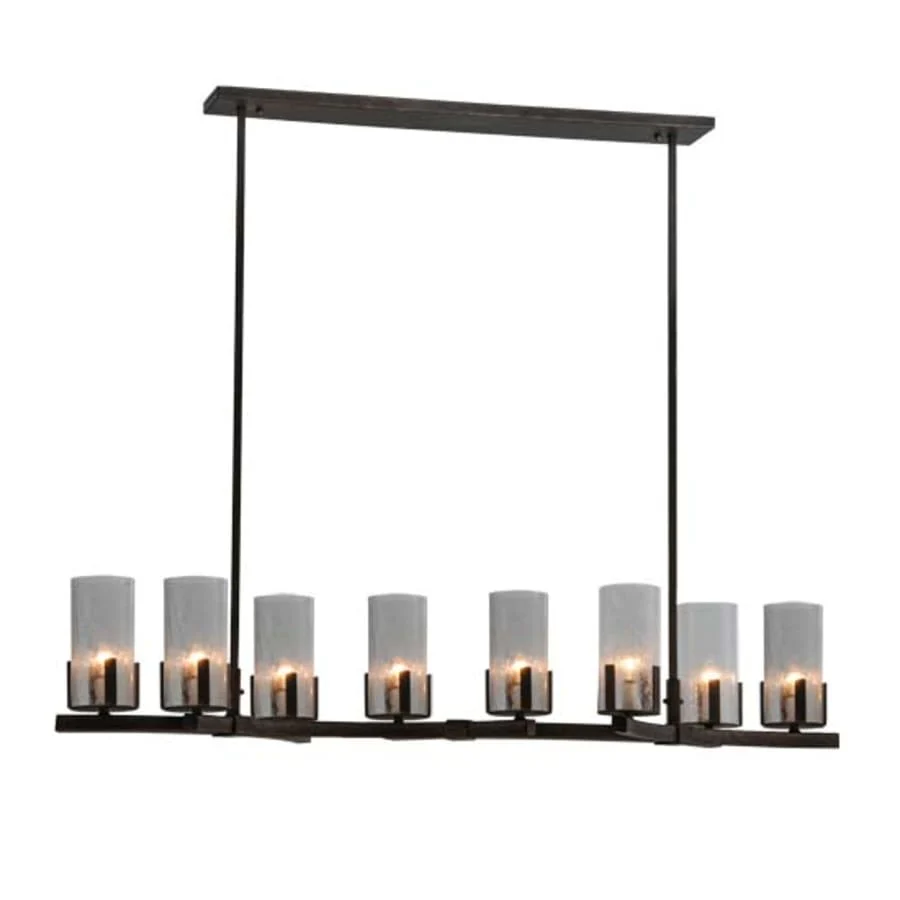 Meyda Tiffany Long Cero 8 Light 53" Wide Linear Chandelier - Image 1