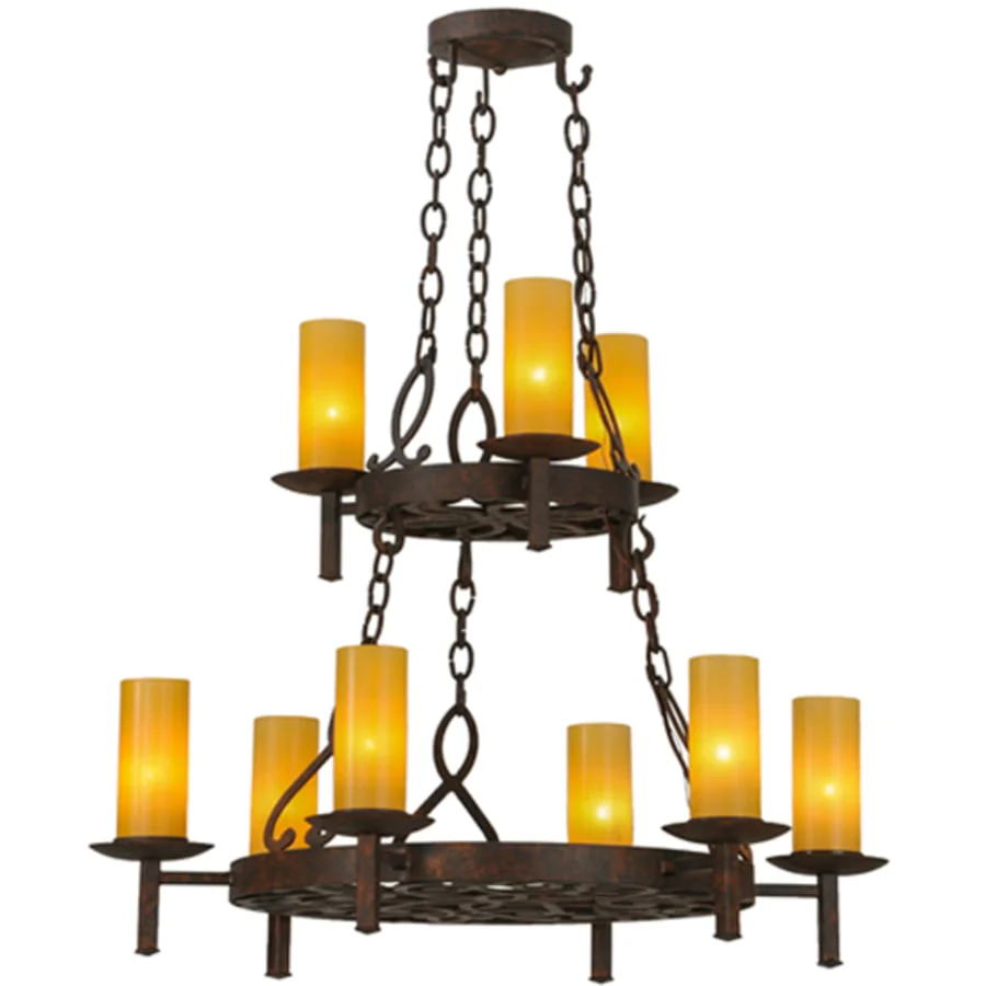 Meyda Tiffany Newcastle 9 Light 33" Wide Chandelier - Image 2