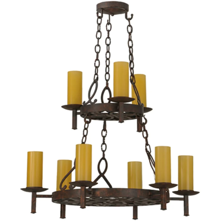 Meyda Tiffany Newcastle 9 Light 33" Wide Chandelier - Image 3
