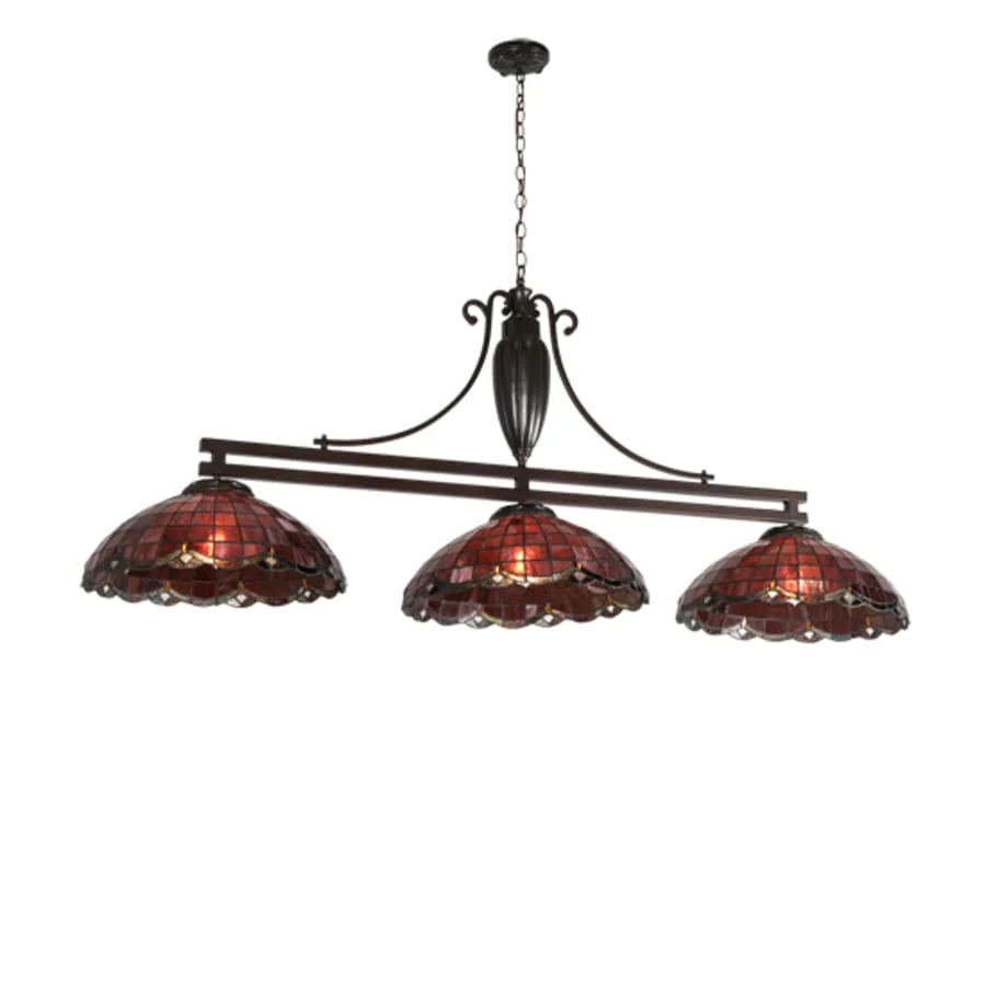Meyda Tiffany Elan 3 Light 86" Wide Linear Pendant - Image 2