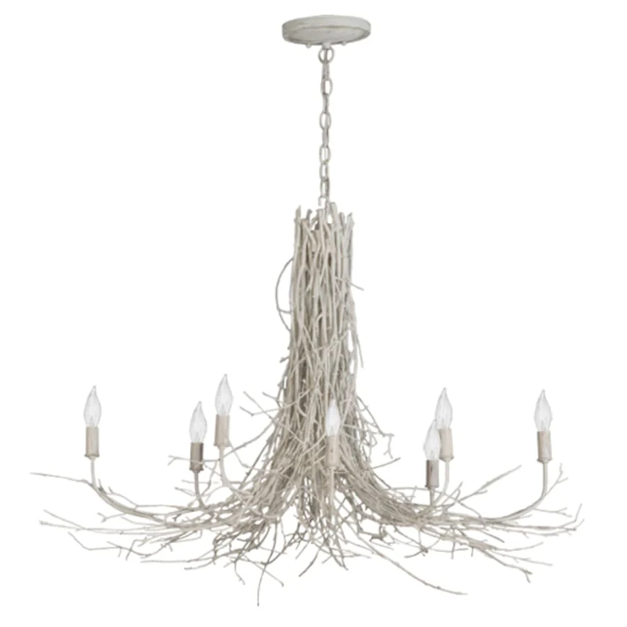 Meyda Tiffany Twigs 8 Light 20" Wide Candle Style Chandelier - Image 3