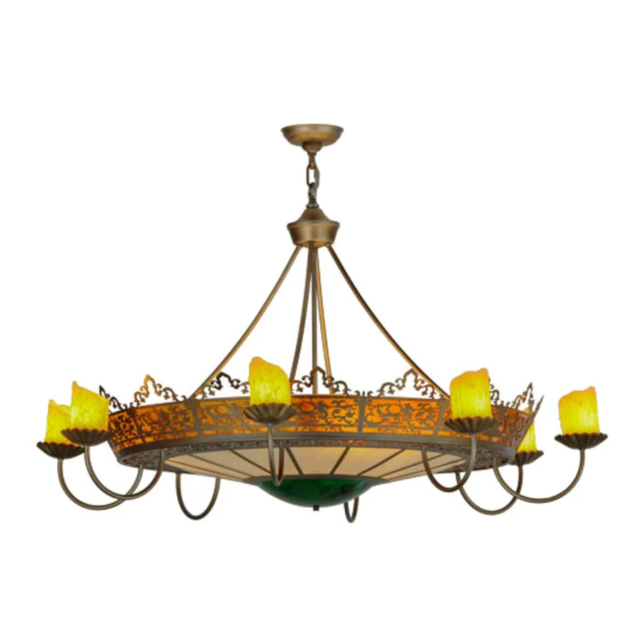 Meyda Tiffany Stanley 20 Light 47" Wide Pillar Candle Style Chandelier - Image 2