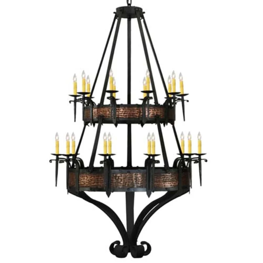 Meyda Tiffany Costello 20 Light 48" Wide Taper Candle Style Chandelier - Image 1