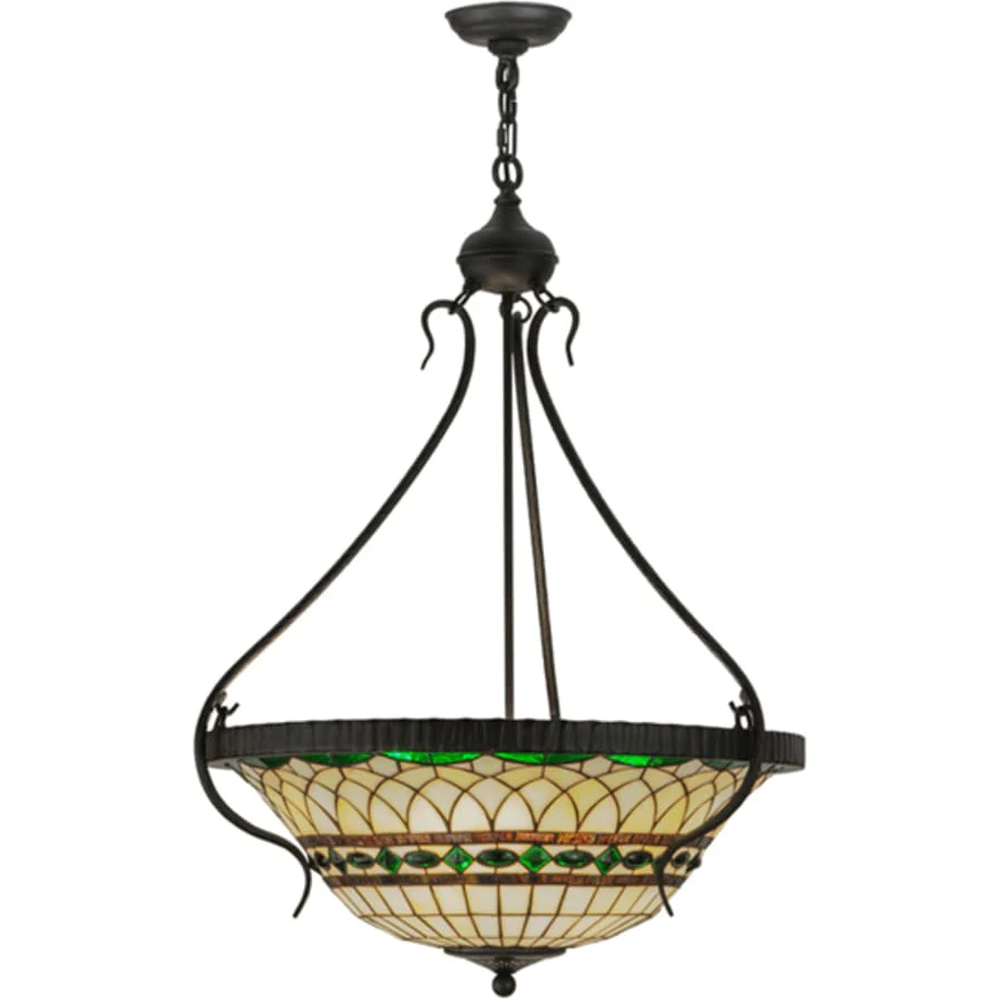 Meyda Tiffany Tiffany Roman 4 Light 27" Wide Pendant - Image 3