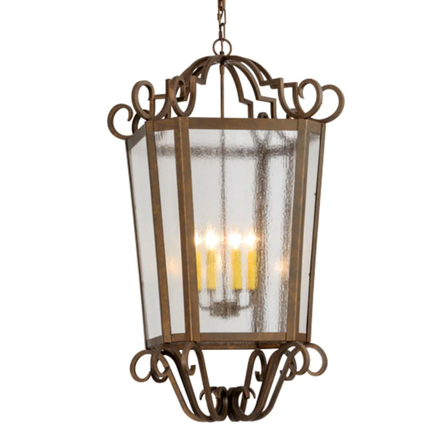 Meyda Tiffany Marin 6 Light 26″ Wide Taper Candle Pendant
