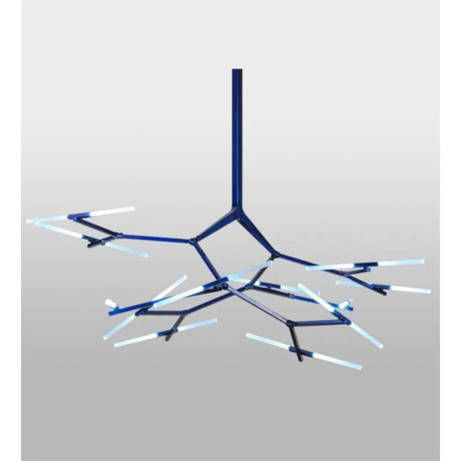Meyda Tiffany Neutron 67" Wide Linear Chandelier - Image 1