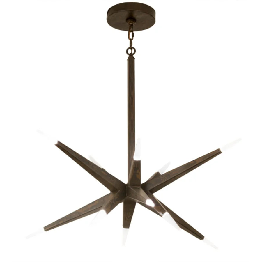Meyda Tiffany Hickory Treasures 12 Light 38" Wide Pendant - Image 3