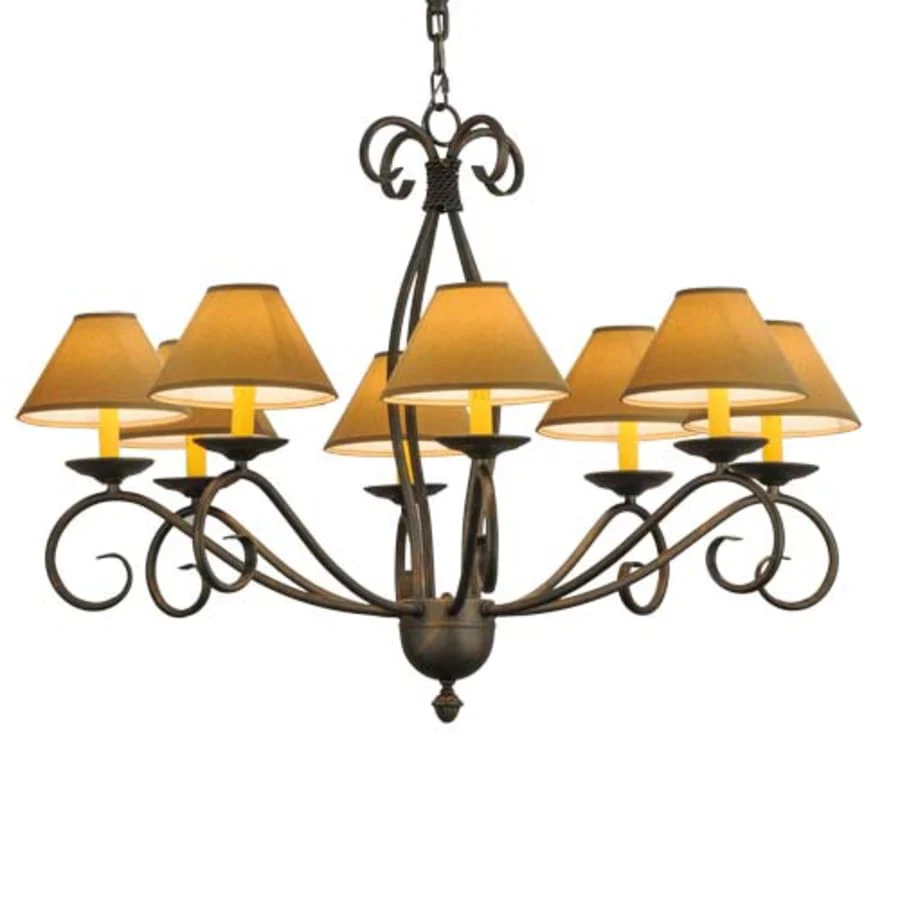 Meyda Tiffany Sienna 8 Light 40" Wide Chandelier - Image 1