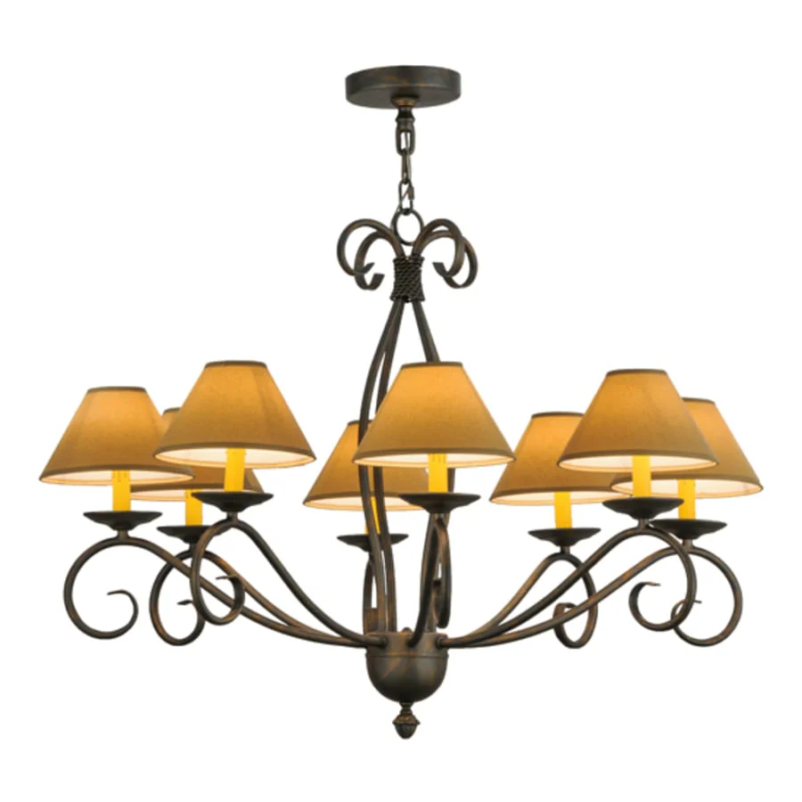 Meyda Tiffany Sienna 8 Light 40" Wide Chandelier - Image 2